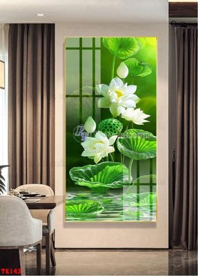 Tải file File tranh hiện đại pha lê gương hot TK143 (PSD) cho in tranh 3D