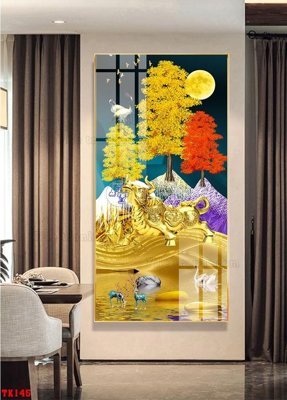 File in mica File tranh hiện đại pha lê gương hot TK145 (ảnh gốc) đẹp