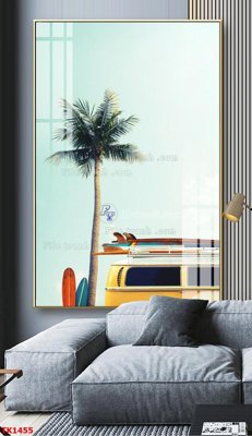 File gốc File bộ tranh treo tráng gương TK1455 (cho in UV) siêu nét