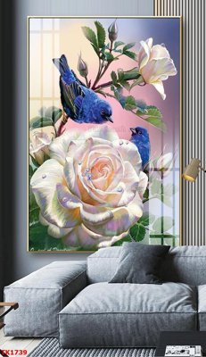 File in trần File bộ tranh treo tráng gương TK1739 (bản gốc) trời sao