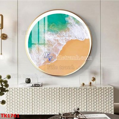 File in ấn File bộ tranh treo tráng gương TK1761 (bản gốc) sắc nét