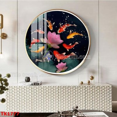 Mua file gốc File bộ tranh treo tráng gương TK1777 (in ấn) tại Filetranh.com