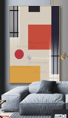 File gốc File bộ tranh treo tráng gương TK1799 (phiên bản chuẩn) để in ấn