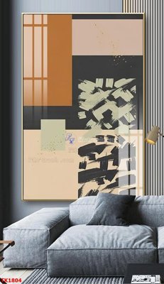 File gốc File bộ tranh treo tráng gương TK1804 (in tráng gương) nghệ thuật