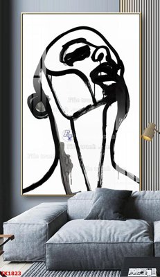 File in ấn File bộ tranh treo tráng gương TK1823 chuyên nghiệp