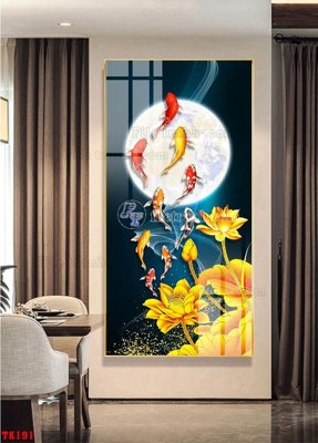 File tranh gốc File tranh hiện đại pha lê gương hot TK191 (bản quyền) độc đáo