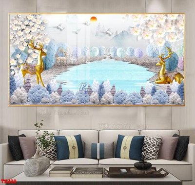 Mua file ảnh gốc File tranh hiện đại pha lê gương hot TK200 (chất lượng cao)