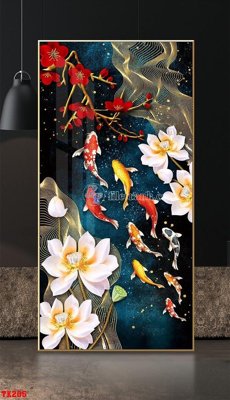 File gốc File tranh hiện đại pha lê gương hot TK205 (cho in ấn) từ Filetranh.com