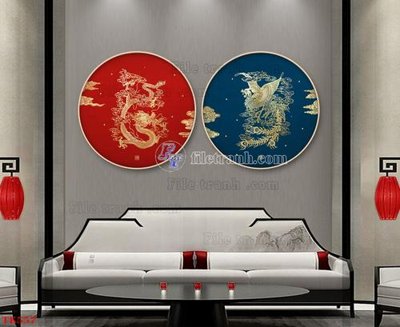 File in ấn cao cấp File tranh bộ in tráng gương hiện đại TK557 (file gốc)