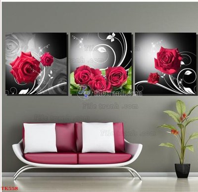 Tệp tin gốc File tranh bộ in tráng gương hiện đại TK558 (dùng cho in ấn) chuyên nghiệp