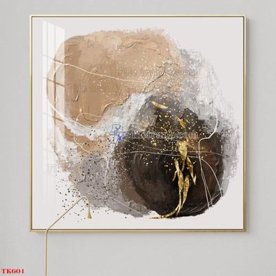 File tranh File tranh bộ in tráng gương hiện đại TK601 (bản gốc) in lụa dán tường