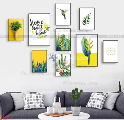 Tải file File tranh bộ in tráng gương hiện đại TK679 (gốc) in trên mọi chất liệu