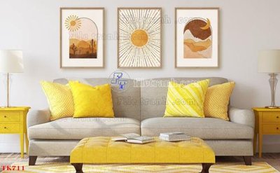 Hình ảnh file gốc File tranh bộ in tráng gương hiện đại TK711 (chất lượng cao)