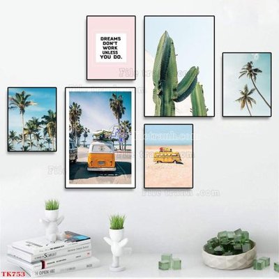 Mua file gốc File tranh bộ in tráng gương hiện đại TK753 (PSD) tại Filetranh.com