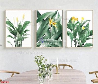 File ảnh File tranh bộ in tráng gương hiện đại TK772 (gốc) cho trang trí nội thất