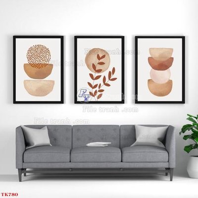 File tranh File tranh bộ in tráng gương hiện đại TK780 (ảnh gốc) cho in ấn kỹ thuật số