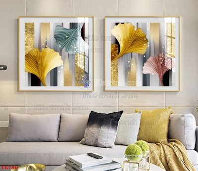 File PSD in ấn File tranh bộ in tráng gương hiện đại TK786 (chất lượng cao)