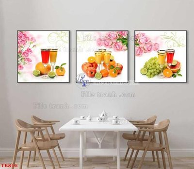 Mua file gốc File tranh bộ in tráng gương hiện đại TK816 (PSD) tại Filetranh.com