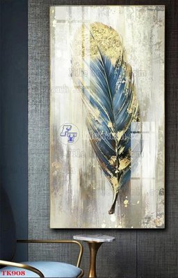 File tranh File tranh bộ in tráng gương hiện đại TK908 (gốc) chủ đề trừu tượng