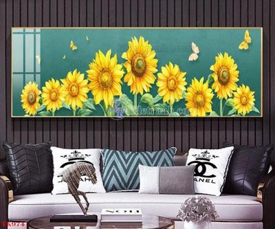 File in trần File tranh bộ in tráng gương hiện đại TK974 (bản gốc) trời sao