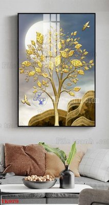 Mua file gốc File tranh bộ in tráng gương hiện đại TK979 (PSD) tại Filetranh.com