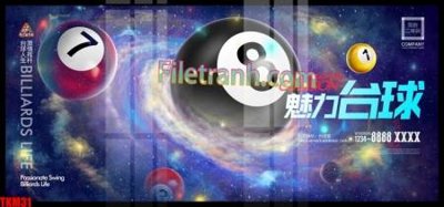 File in lụa File tranh decor treo quán bida bi a BILLARD TKM31 (phong cảnh) File tranh decor treo quán bida bi a BILLARD TKM31