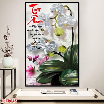 Tải file gốc File tranh thư pháp TP045 dùng cho in ấn