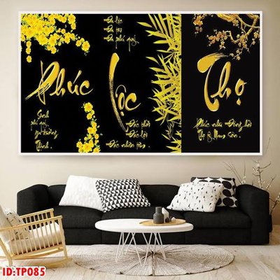 Tải file File tranh thư pháp TP085 (gốc) in trên mọi chất liệu