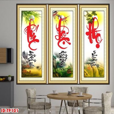 File tranh File tranh thư pháp TP101 (ảnh gốc) sắc nét hoàn hảo