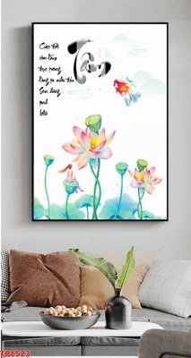 File tranh File tranh thư pháp TP1523 (gốc) chủ đề thành phố