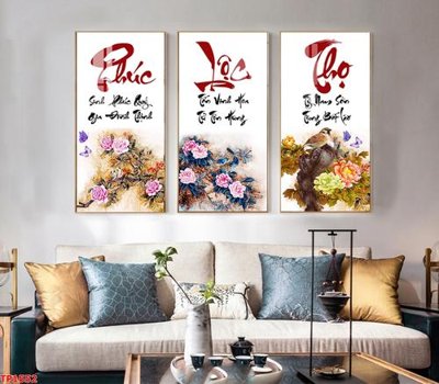 Download file ảnh gốc File tranh thư pháp TP1552 để in ấn