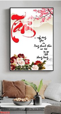 Tải file File tranh thư pháp TP1573 (gốc) để in ấn ngay