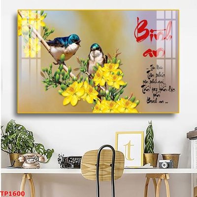 File gốc in ấn File tranh thư pháp TP1600 (sẵn sàng tải về)