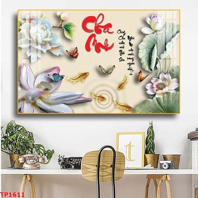 File tranh File tranh thư pháp TP1611 (bản gốc) treo tường