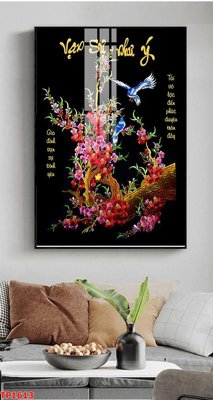 Tải file File tranh thư pháp TP1613 (PSD) cho in tranh 3D