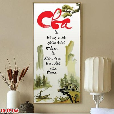 File gốc File tranh thư pháp TP166 (cho in ấn) từ kho Filetranh