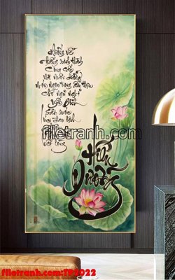 Tải file File tranh thư pháp TP2022 (ảnh gốc) độ phân giải 300dpi