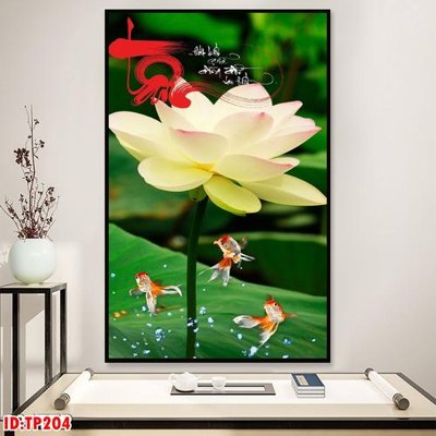 Ảnh mô tả file gốc in mica File tranh thư pháp TP204