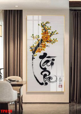 File tranh File tranh thư pháp TP858 (gốc) in backlit film