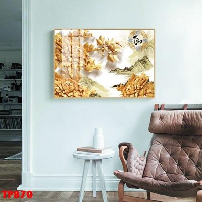 File gốc File tranh thư pháp TP870 (in lụa) cao cấp