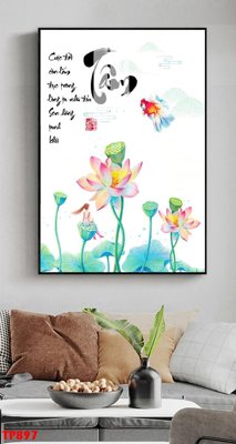 Tải file File tranh thư pháp TP897 (gốc) để in ấn ngay
