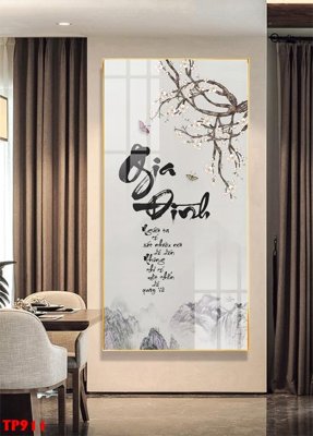 File gốc File tranh thư pháp TP911 (thiết kế) độc quyền