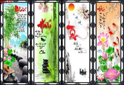 Tải file gốc File tranh tứ quý TQ140 (in tráng gương) cao cấpFile gốc File tranh tứ quý TQ140 (in ấn) phiên bản độc quyền