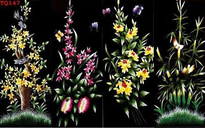 Tải file File tranh tứ quý TQ147 (gốc) in nhanh