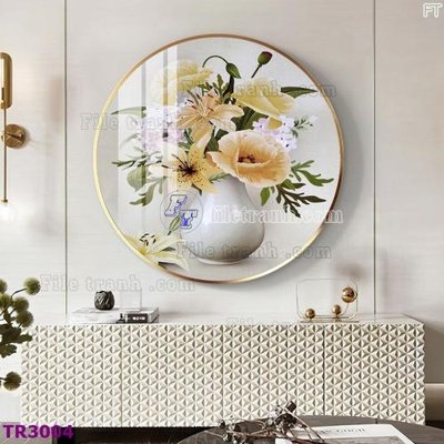 File gốc File tranh tròn hiện đại TR3004 (dành cho quảng cáo)