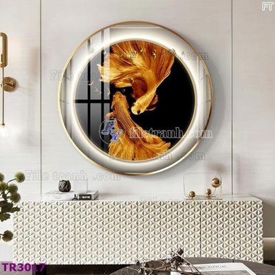 File tranh File tranh tròn hiện đại TR3017 (ảnh gốc) không bị mờ