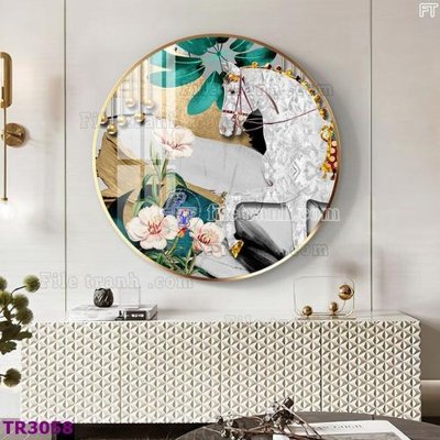 Tệp tin gốc File tranh tròn hiện đại TR3058 (dùng cho in ấn) chuyên nghiệp