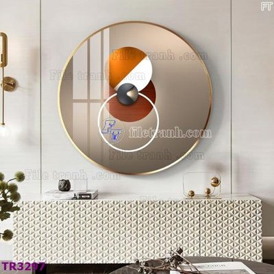 File gốc File tranh tròn hiện đại TR3297 (phong cách) châu Âu