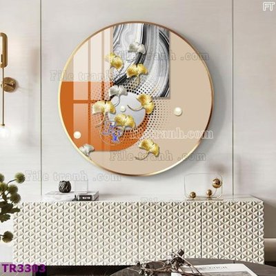 Tải file tranh File tranh tròn hiện đại TR3303 (gốc) tại Filetranh.com