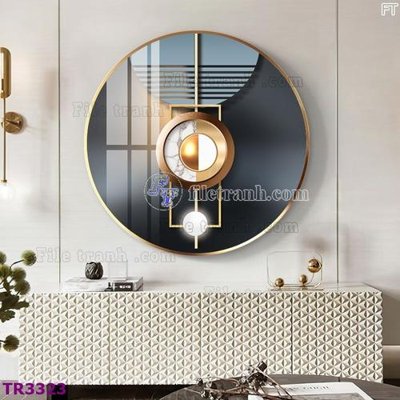 Tải file gốc File tranh tròn hiện đại TR3323 (bản PSD) đầy đủ layer